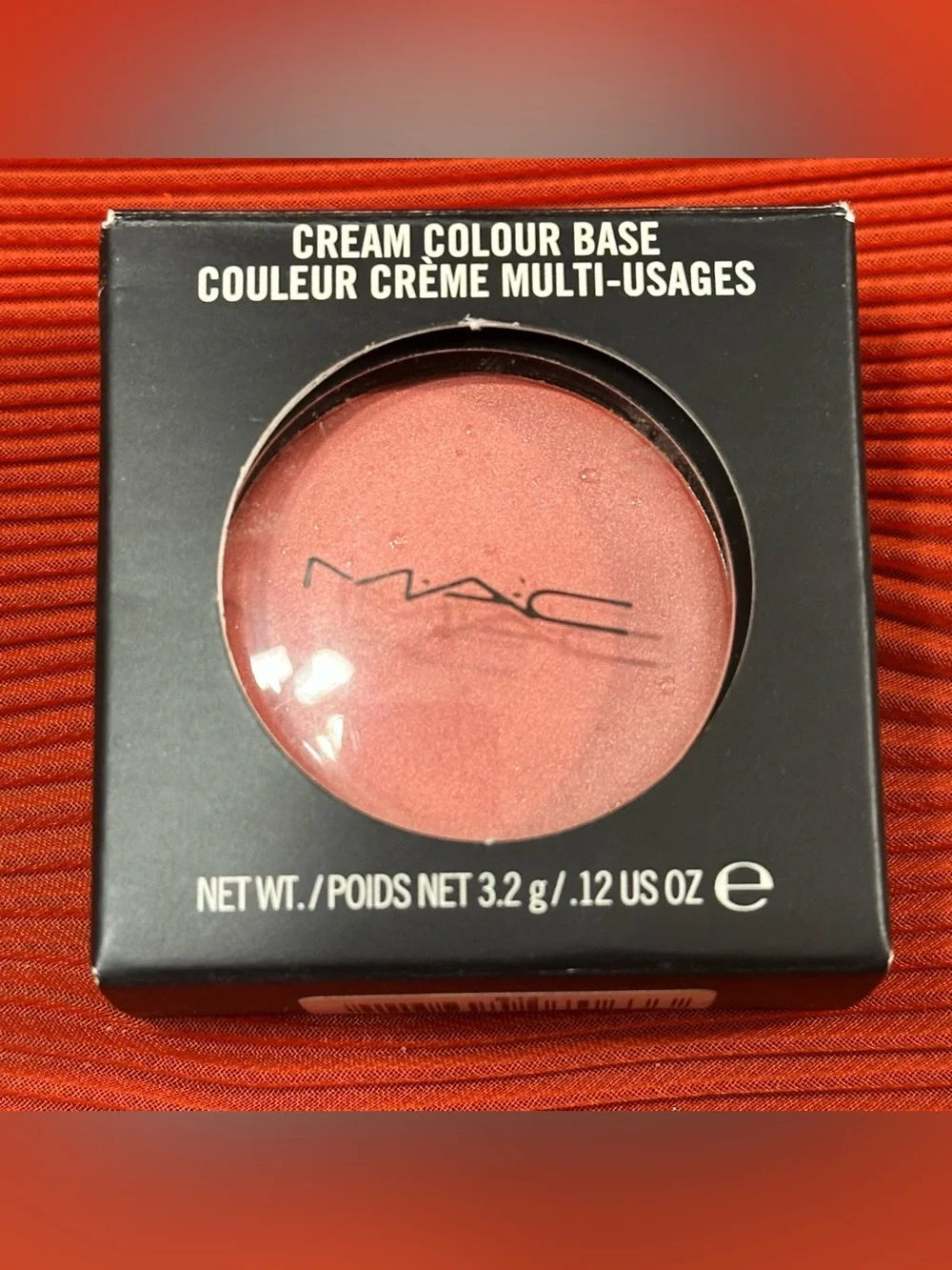 NIB MAC Cosmetics Cream Colour Base – Rosy Pink Multi-Use Blush - SALSABELLE